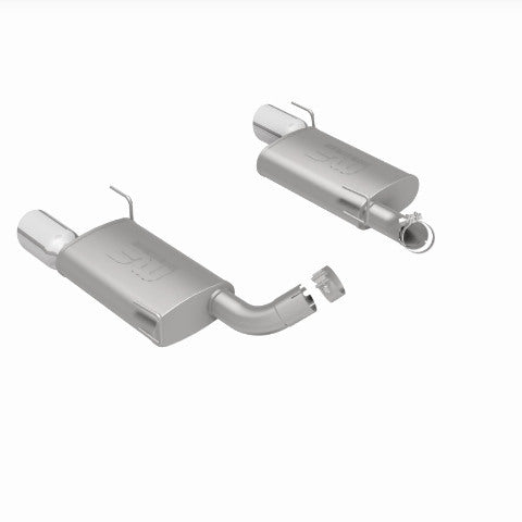 MagnaFlow axle-back exhaust system for 2007-2009 Ford Mustang stainless steel polished 15882