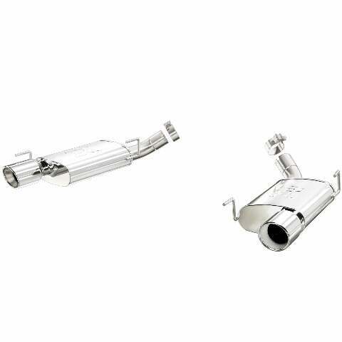 MagnaFlow axle-back exhaust system for 2007-2009 Ford Mustang stainless steel polished 15882