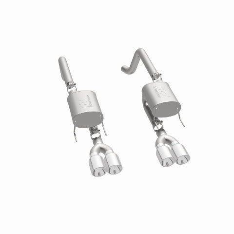 MagnaFlow axle-back exhaust system for 2005-2008 Chevy Corvette stainless steel polished 15886
