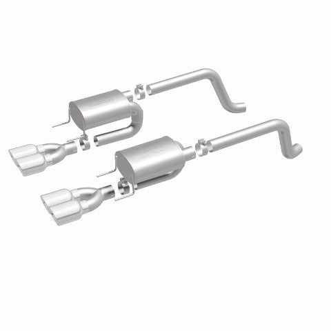 MagnaFlow axle-back exhaust system for 2005-2008 Chevy Corvette stainless steel polished 15886