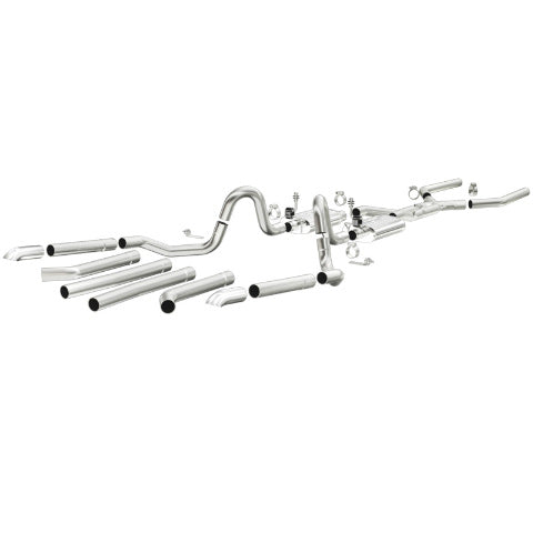 MagnaFlow performance muffler for 1968-1973 Chevy Chevelle stainless steel polished