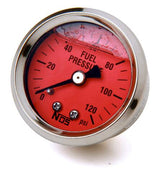 NOS fuel pressure gauge red black EFI 15907NOS