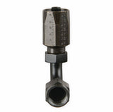 Earls Power Steering Hose End-Black Chromate - 159106ERL