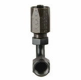Earls Power Steering Hose End-Black Chromate - 159106ERL