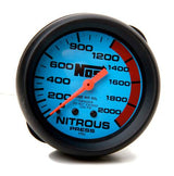 NOS nitrous pressure gauge -4AN blue 15911NOS