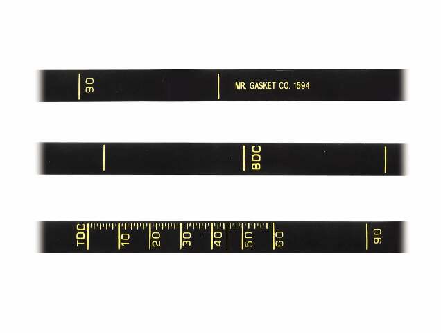 Mr. Gasket timing tape Ford 1594