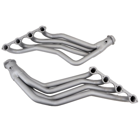 Fits 1979-1993 Mustang 5.0 1-3/4 Long Tube Headers (Titanium Ceramic)-1594 for 1979-1993 Ford Mustang chrome