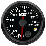 NOS analog style 2-1/16 standalone air/fuel wideband gauge kit 5 foot black carbureted EFI 15945NOS