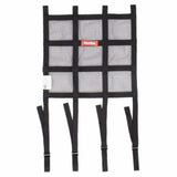 RaceQuip SFI hybrid window net 15 x 18 inch strap mounts 822001RQP