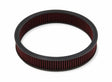 Holley 16 X 3 Red Washable Gauze Filter - 220-30 black