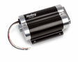 Holley 160 GPH Dominator In-Line Billet Fuel Pump (Dual Inlet) - 12-1600-2 black aluminum