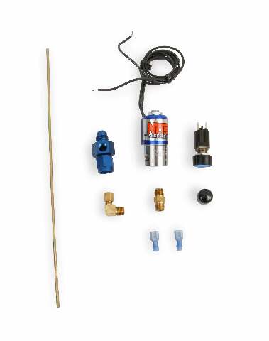 NOS nitrous bottle purge valve -6AN solenoid 16032NOS