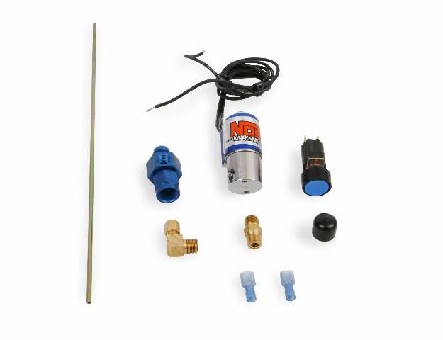 NOS nitrous bottle purge valve -6AN solenoid 16032NOS