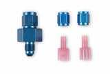 NOS ntimidator illuminated dual LED nitrous purge kit -4AN 4 foot blue solenoid 16037NOS