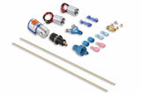 NOS ntimidator illuminated dual LED nitrous purge kit -4AN 4 foot blue solenoid 16037NOS