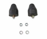 Mr. Gasket traction bar snubbers black rubber 1608