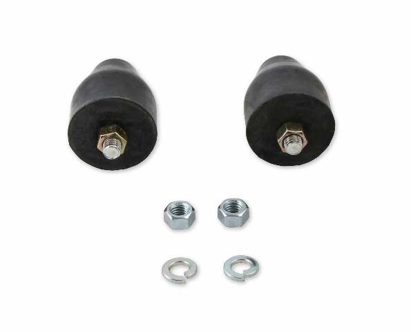 Mr. Gasket traction bar snubbers black rubber 1608