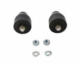 Mr. Gasket traction bar snubbers black rubber 1608