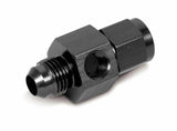 NOS fuel pressure gauge adapter black 16106NOS