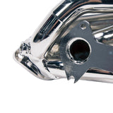 Fits 2005-2010 Mustang GT 1-5/8 Shorty Tuned Length Headers-Titanium-1612 ceramic coated polished