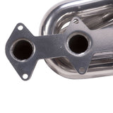 Fits 2005-2010 Mustang GT 1-5/8 Shorty Tuned Length Headers-Silver-16120 ceramic coated polished