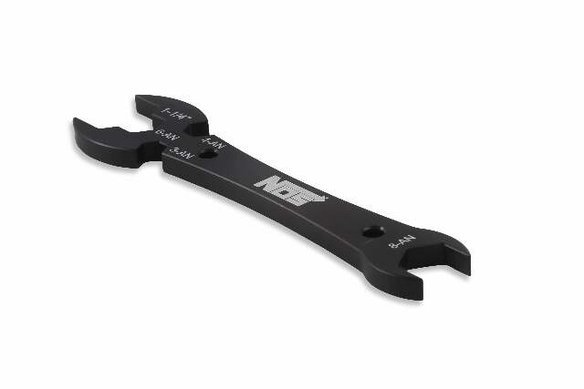 NOS nitrous bottle nut / AN combo wrench -3AN black 16132NOS