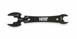 NOS nitrous bottle nut / AN combo wrench -3AN black 16132NOS