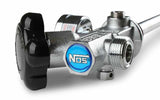 NOS 10 lb. bottlesuper hi-flow valve assembly w/siphontube and bluegauge 16137ANOS 100 foot stainless steel black 2493