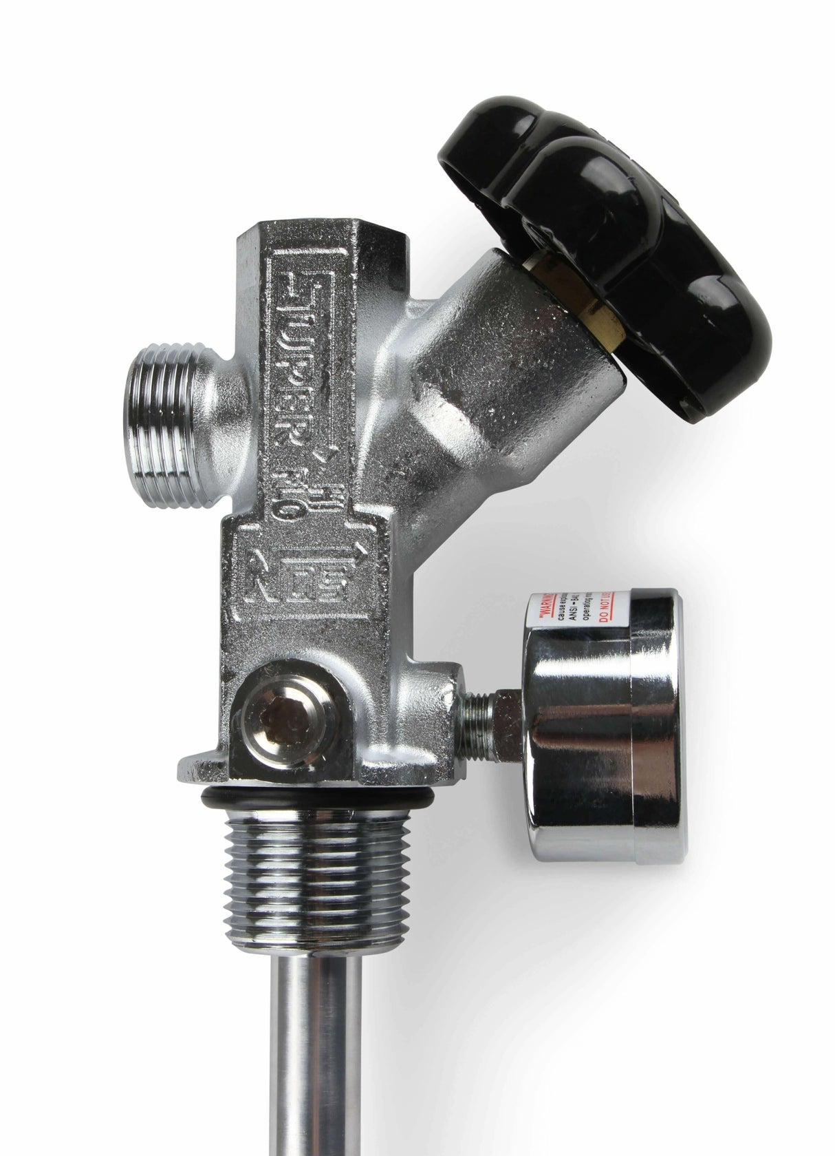 t NOS 10 lb. BottleSuper Hi-Flow Valve Assembly w/SiphonTube & BlueGauge 16137ANOS NOS
