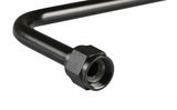 NOS 90 degree nitrous bottle blowdown tube - black -8AN blue 16161NOS
