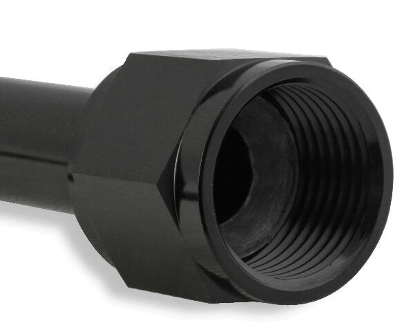 NOS 90 degree nitrous bottle blowdown tube - black -8AN blue 16161NOS