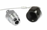 NOS BLACK racer's safety adapter - 16169BNOS -8AN 16 foot 2493