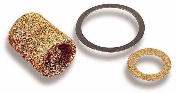 Holley Carburetor Fuel Inlet Brass Filter - 162-500