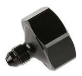 NOS black T7075 aluminum 4AN-660 bottle nut adapter -4AN 16221NOS