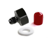 NOS black T7075 aluminum 6AN-660 bottle nut adapter -6AN 16226NOS