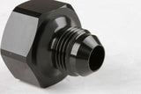 NOS black T7075 aluminum 8AN-660 bottle nut adapter -8AN 16233NOS