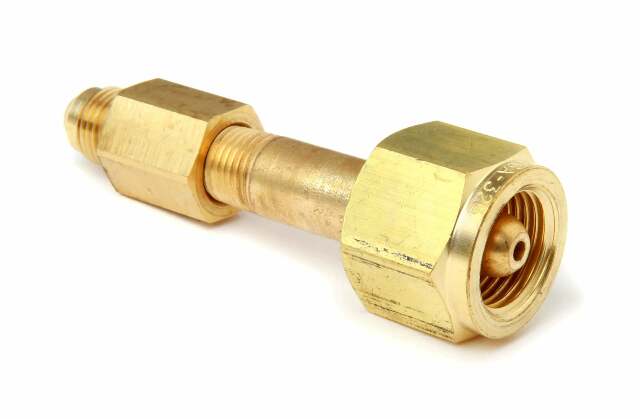 NOS nitrous bottle nut adapter -6AN 16235NOS