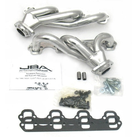 JBA Exhaust Headers for Ford Bronco F-150 F-250 5.0L V8 for 1987-1995 - 1627SJS