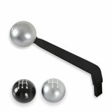 Hurst Fits Shifters W/M16X1.5 Billet Shift Knob-No Shift Pattern Silver-163002HST