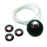 Hurst Shift Knob - Black 7/16 - 20 Threads - 12 Volt Switch - 1630050