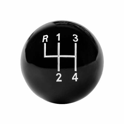 Hurst Shift Knob - Black 4-speed 3/8-16 Threads - 1630103