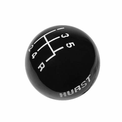 Hurst Shift Knob - Black 5-speed 3/8-16 Threads - 1630125