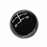 Hurst Shift Knob - Black 5-speed 3/8-16 Threads - 1630125