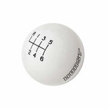 Hurst Shift Knob - White 6-speed M12x1.25 Threads - 1630225