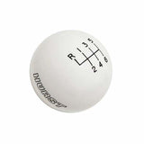 Hurst Shift Knob - White 6-speed M12x1.25 Threads - 1630225