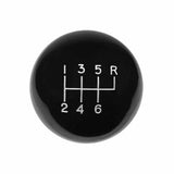 Hurst Shift Knob - Black 6-speed 3/8-16 Threads - 1631040