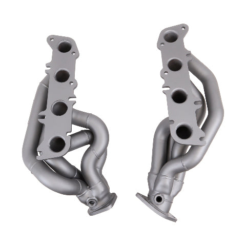 Fits 2011-2014 Mustang GT 1-3/4 Tuned Length Exhaust Headers-Titanium-1632 ceramic coated polished
