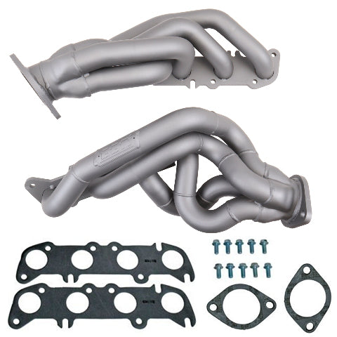 Fits 2011-2014 Mustang GT 1-3/4 Tuned Length Exhaust Headers-Titanium-1632 ceramic coated polished