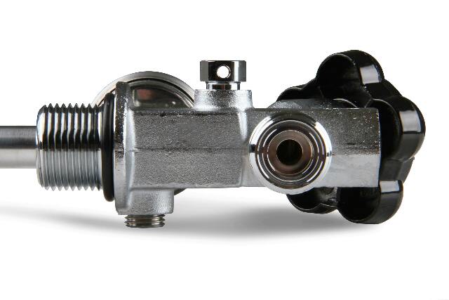 NOS 15/20 lb bottlesuper hi-flow valve assy w/siphontube and blackgauge 16340ABNOS 100 foot stainless steel blue 2493