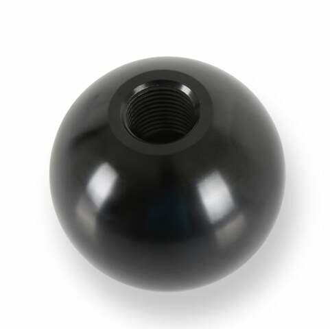 Fits Shifters W/M16X1.5 Billet Shift Knob- 5-Speed Pattern Gloss Black-163501HST